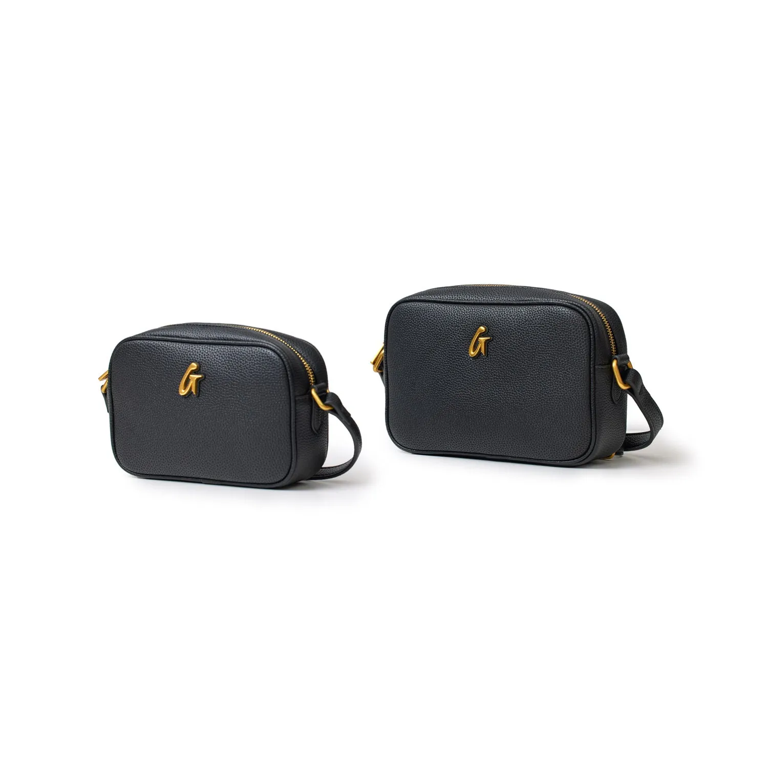 MINI PEBBLE CAMERA BAG - BLACK