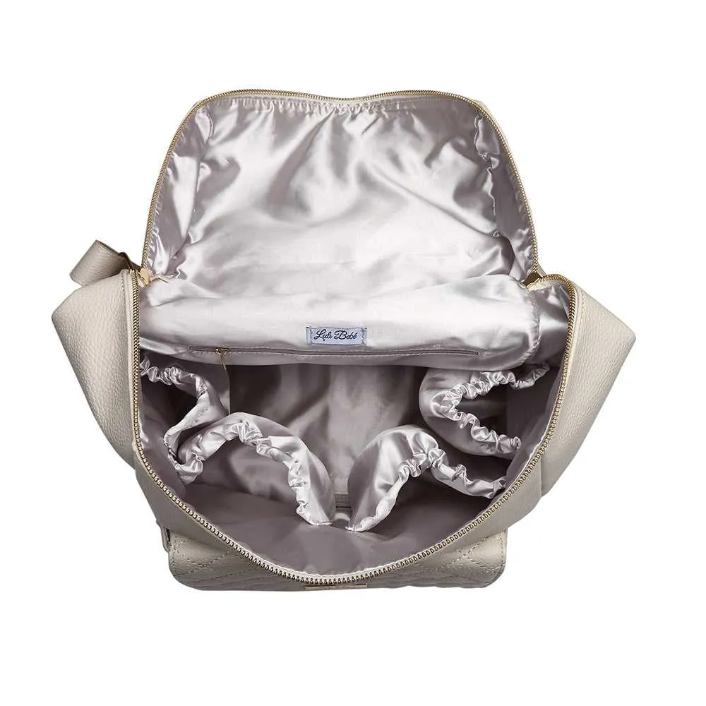 Monaco Diaper Bag | Pearl White