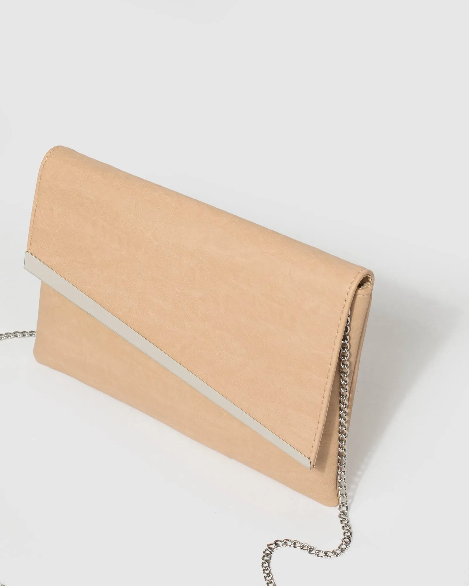 Nude Zaara Clutch Bag