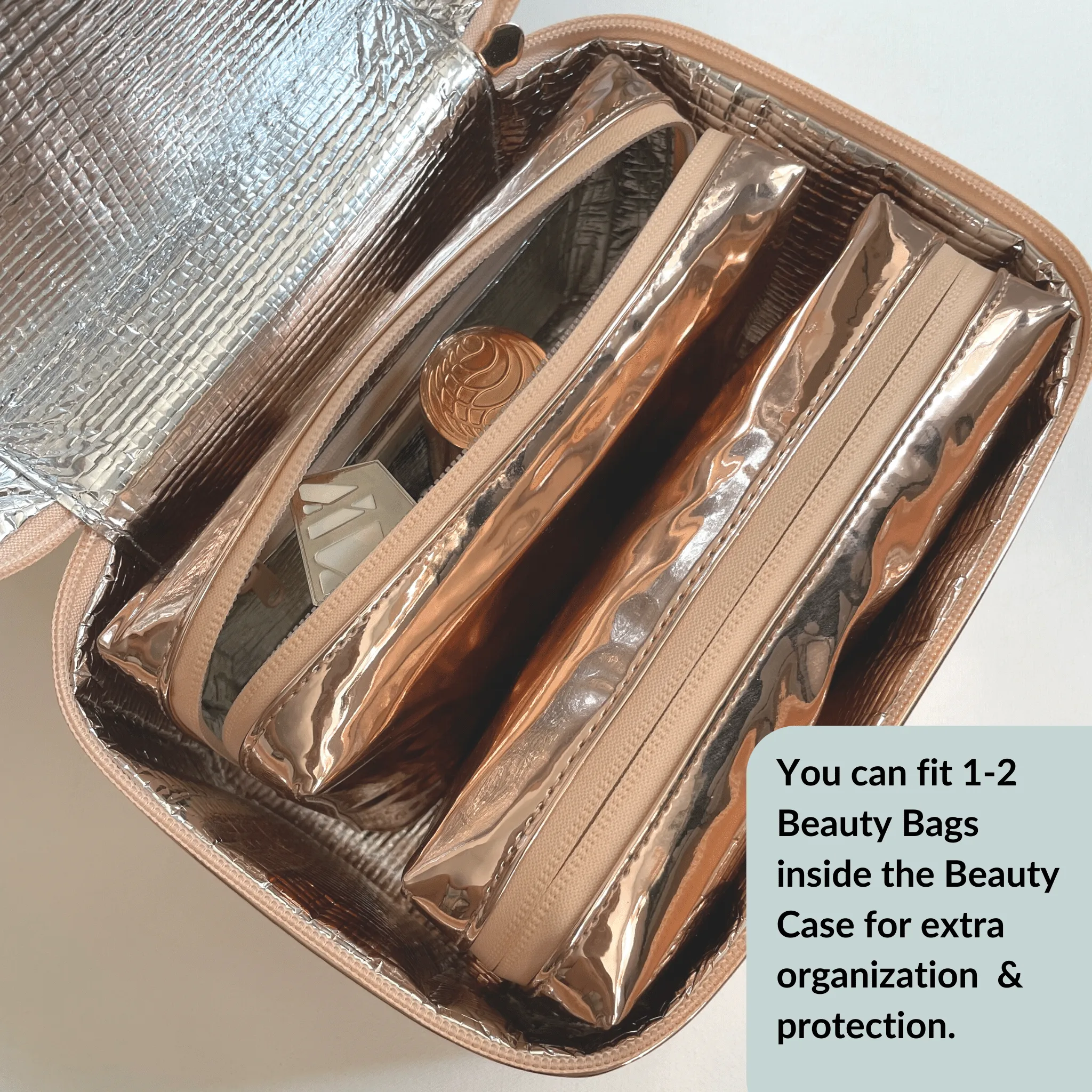 Performance Beauty Case ROSE GOLD