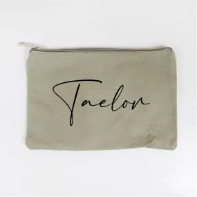 Personalized Taelor Makeup Bag