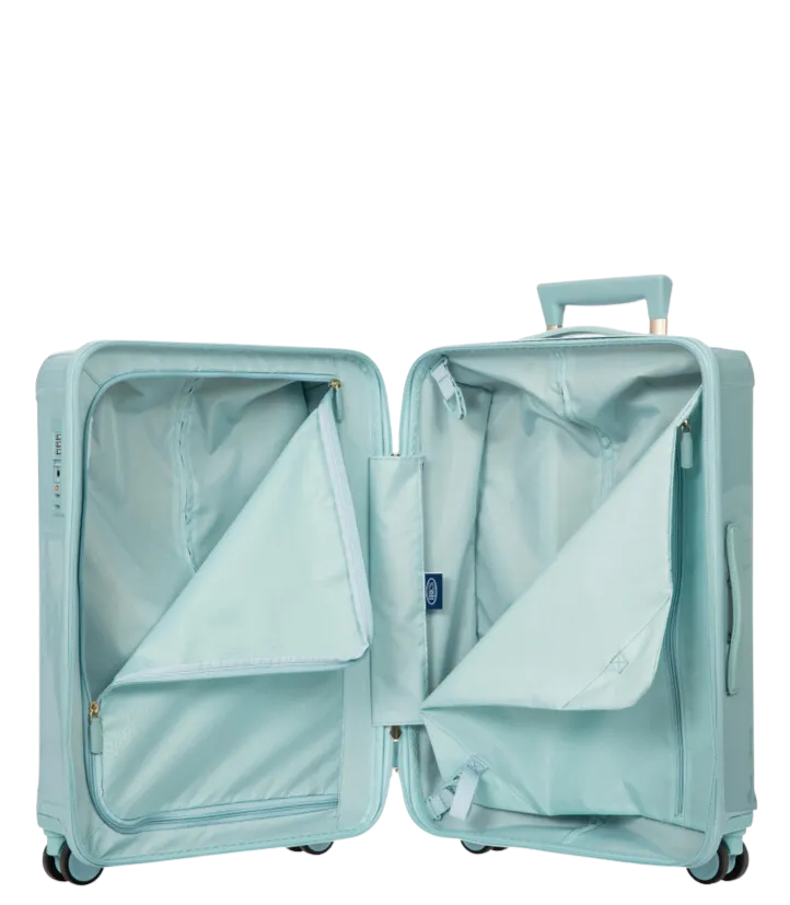 Positano Extra Large Monochrome Trolley 82cm - Light Blue