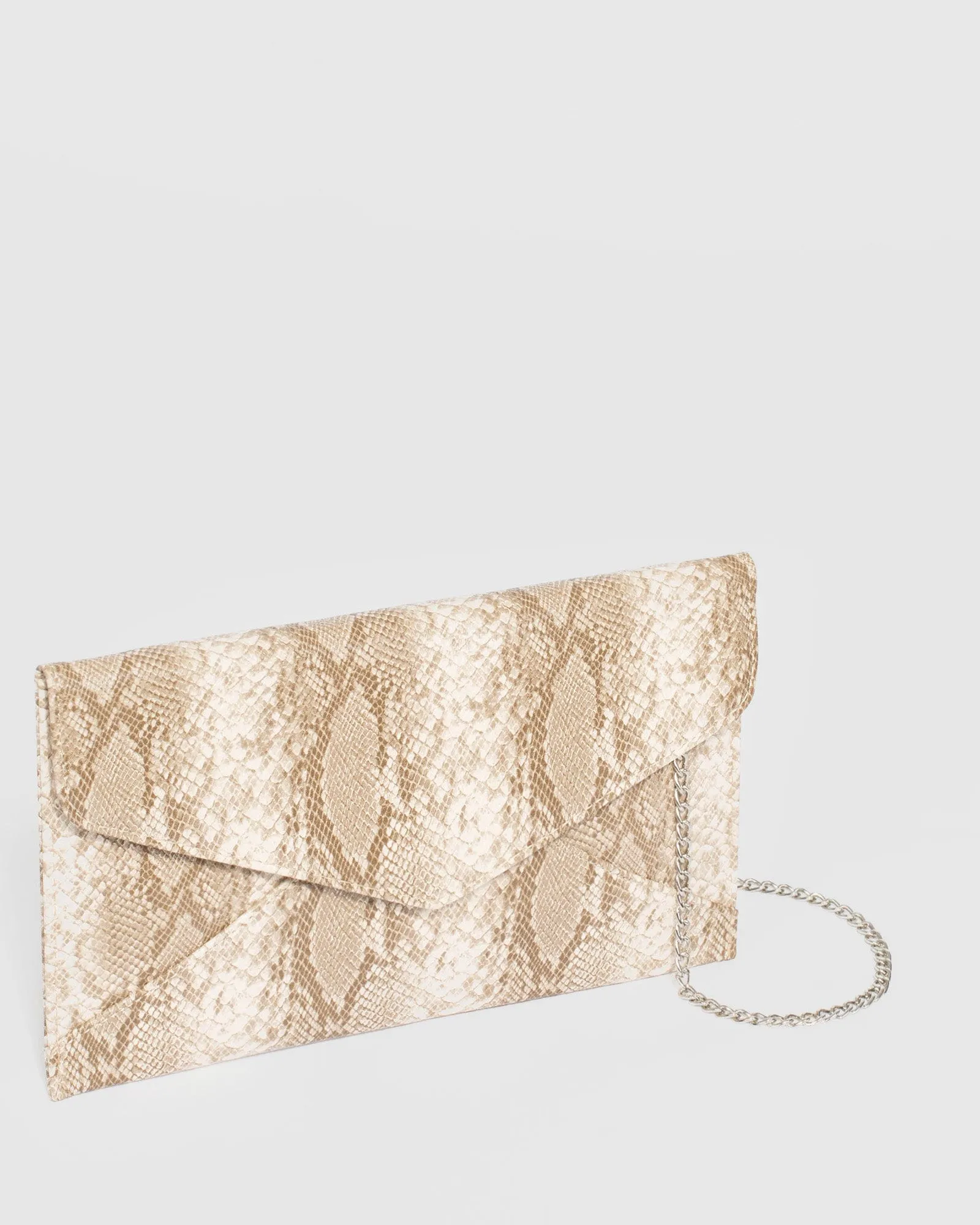 Print Kelly Envelope Clutch Bag