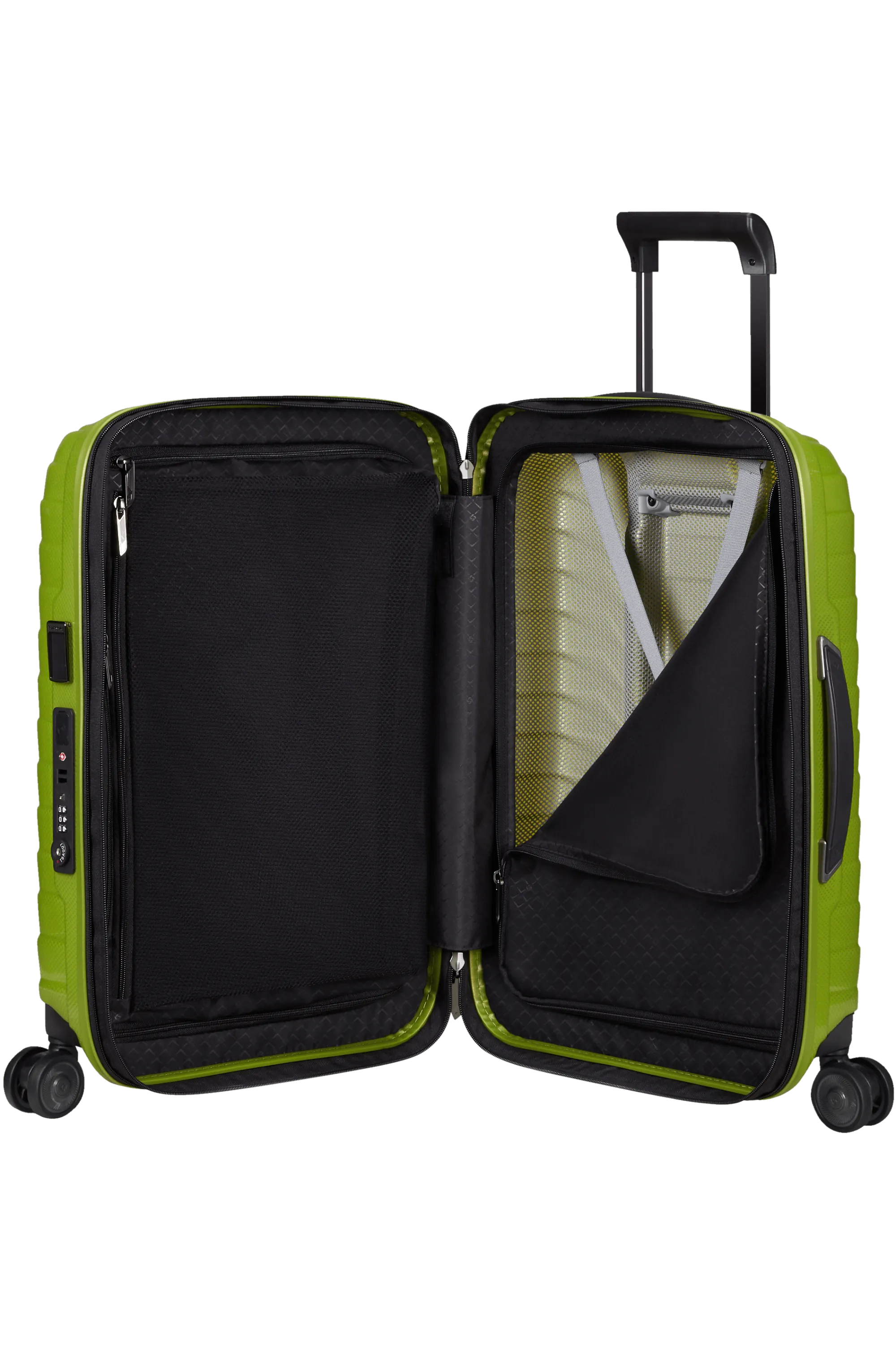 PROXIS 55cm (20/23cm) Spinner Expandable (4 wheels) - Lime