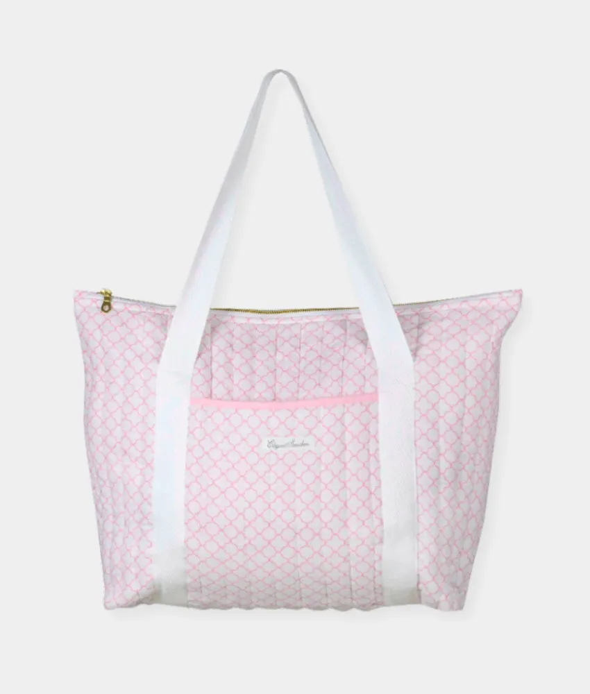 Quilted Baby Diaper Tote Bag – Little Princess Theme