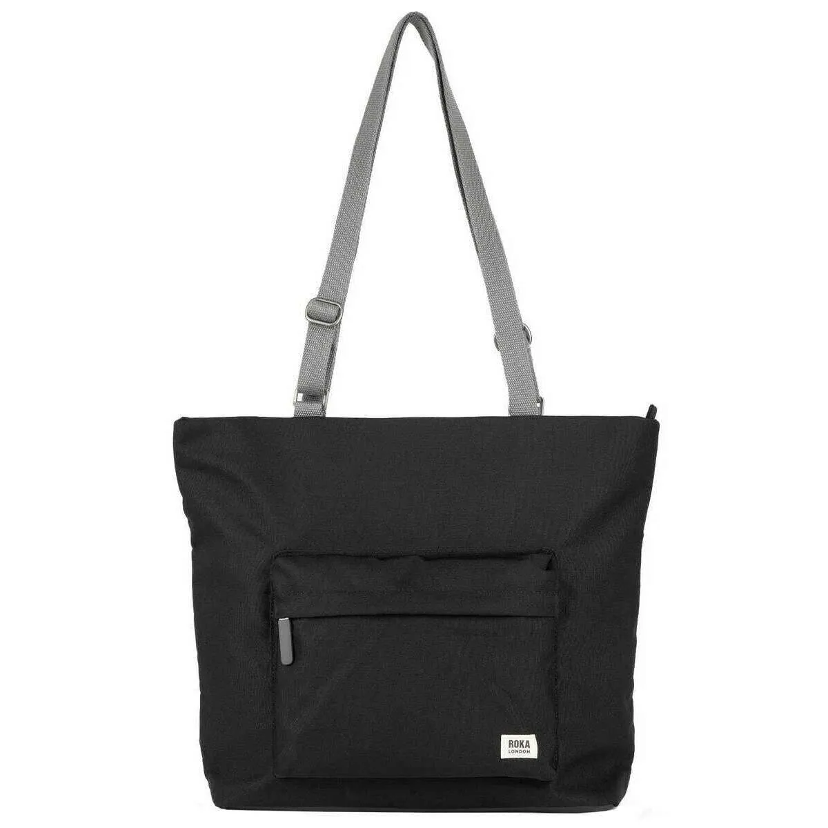 Roka Trafalgar B Recycled Canvas Tote Bag - Ash Grey