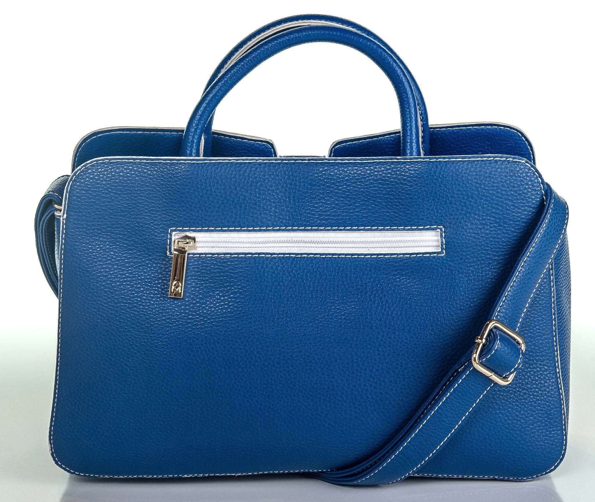 Rose Satchel - Blue