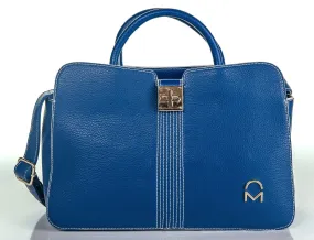 Rose Satchel - Blue