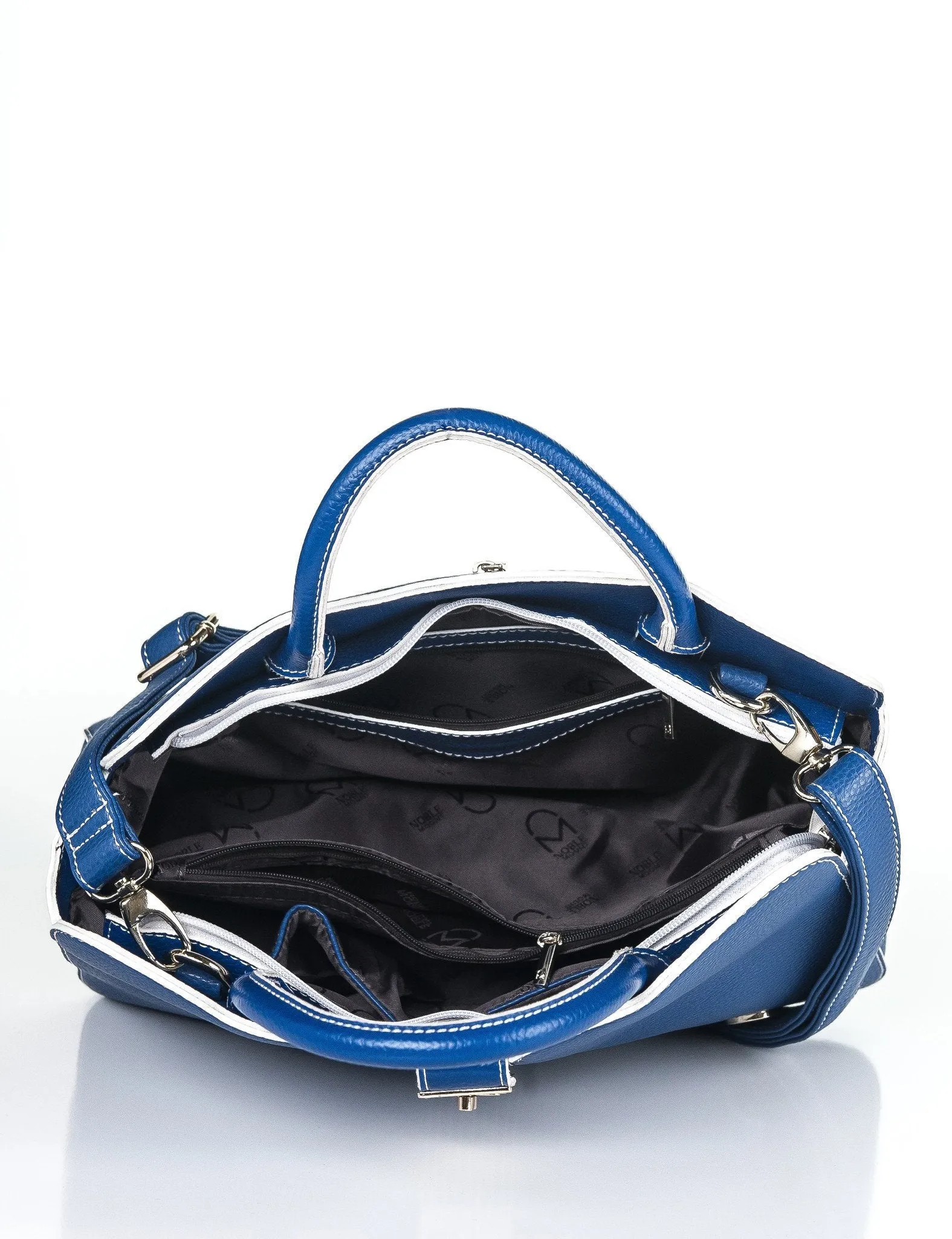 Rose Satchel - Blue