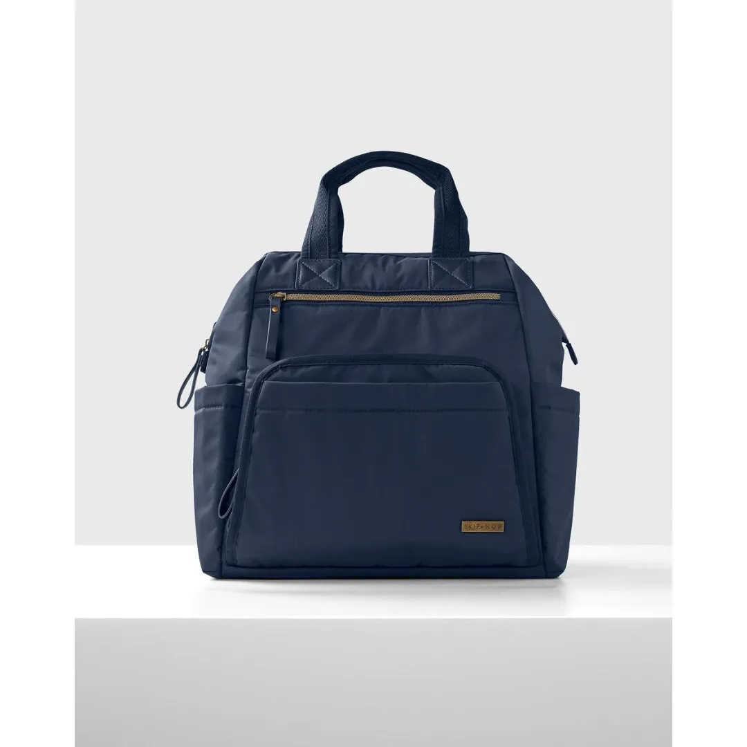 Skip Hop Mainframe Wide Open Diaper Backpack - Midnight Navy