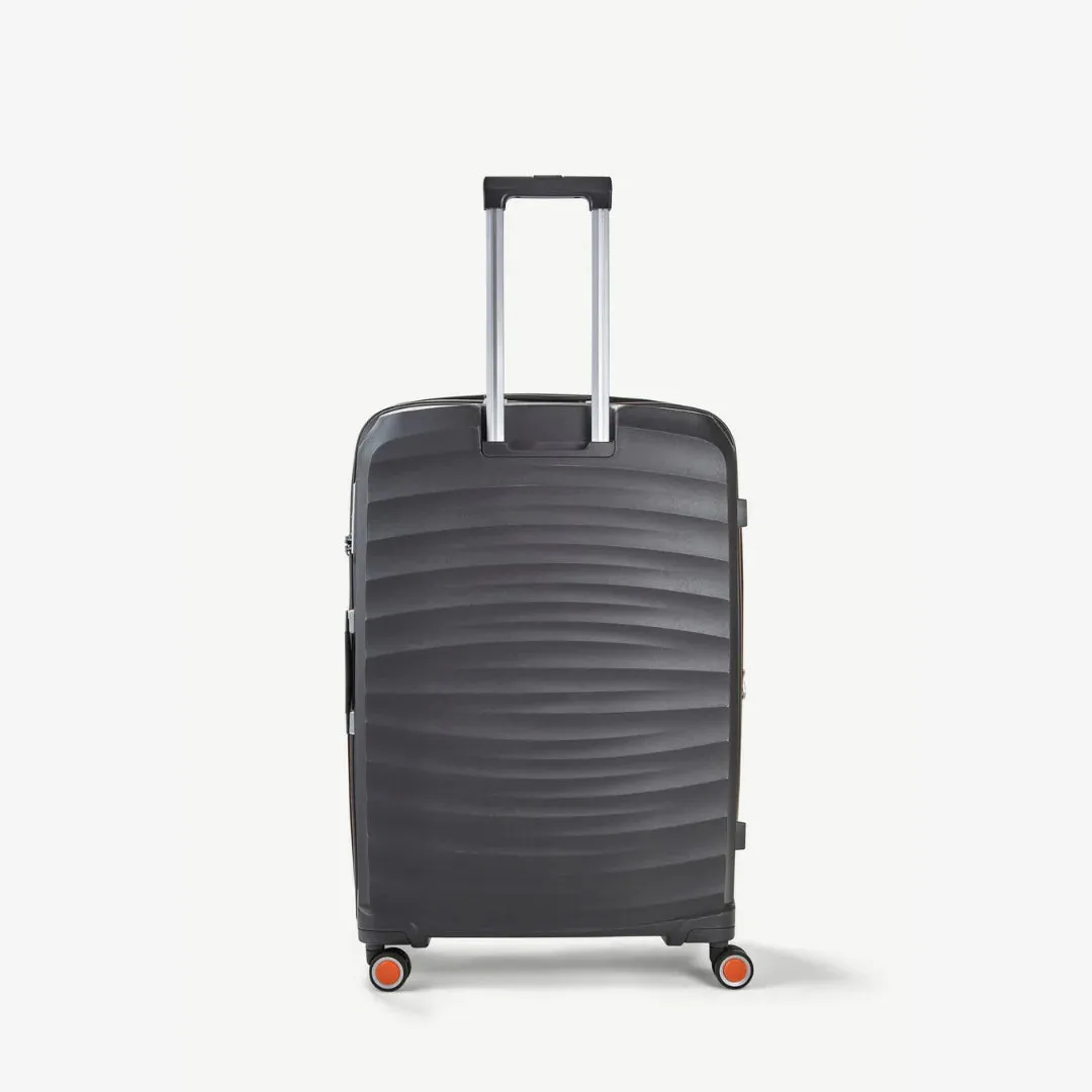 Sunwave Large Suitcase - Charcoal