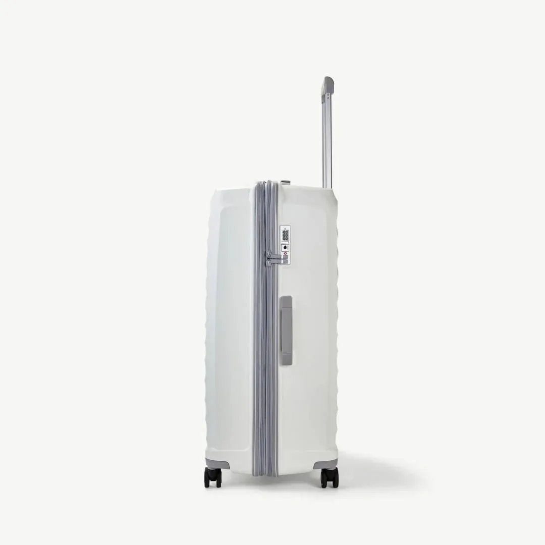 Sunwave Large Suitcase - White