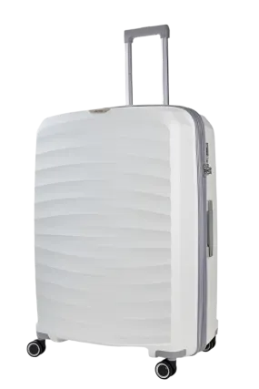 Sunwave Large Suitcase - White