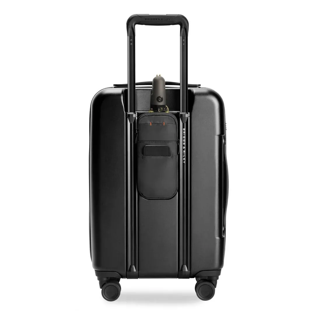 Sympatico Essential 56cm Carry-On Expandable Spinner - Black