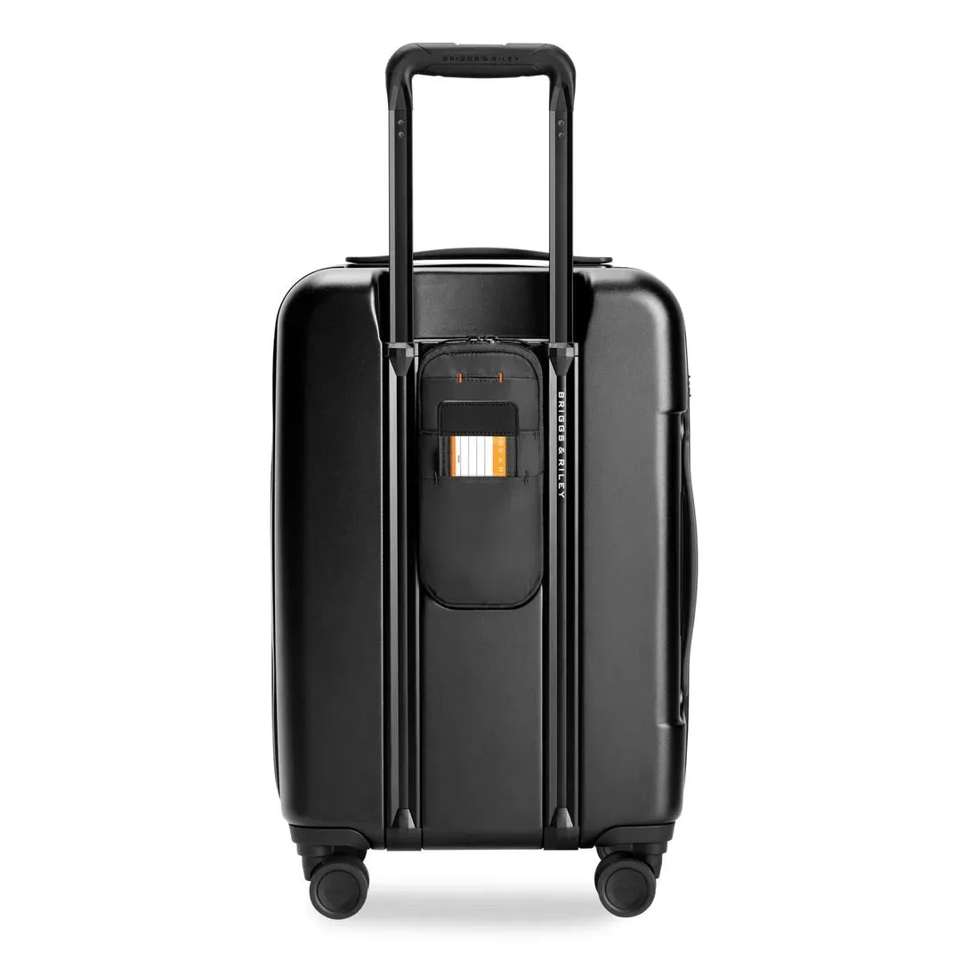 Sympatico Essential 56cm Carry-On Expandable Spinner - Black