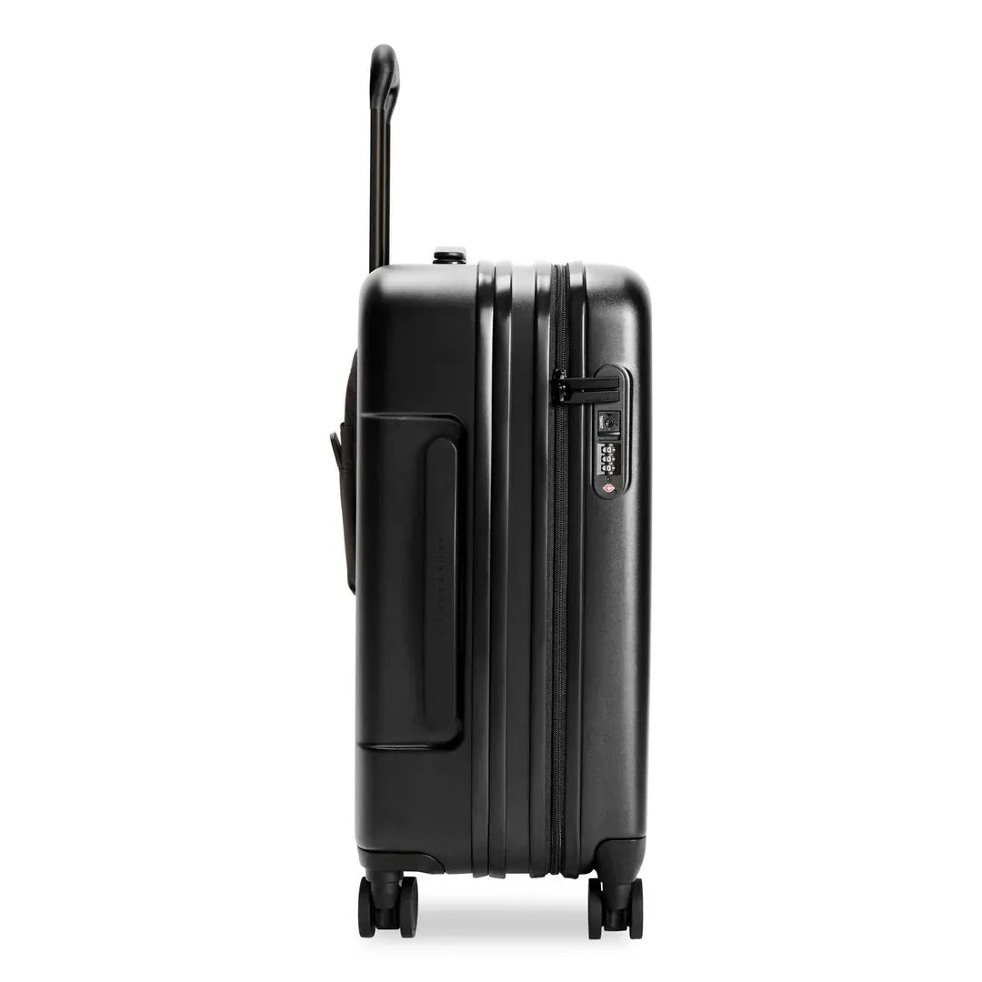 Sympatico Essential 56cm Carry-On Expandable Spinner - Black