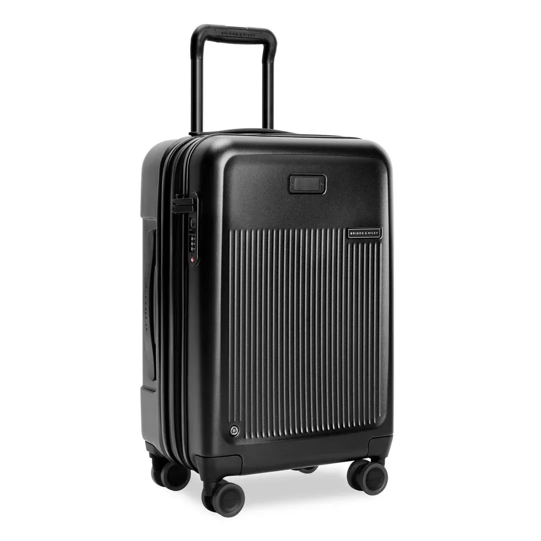 Sympatico Essential 56cm Carry-On Expandable Spinner - Black