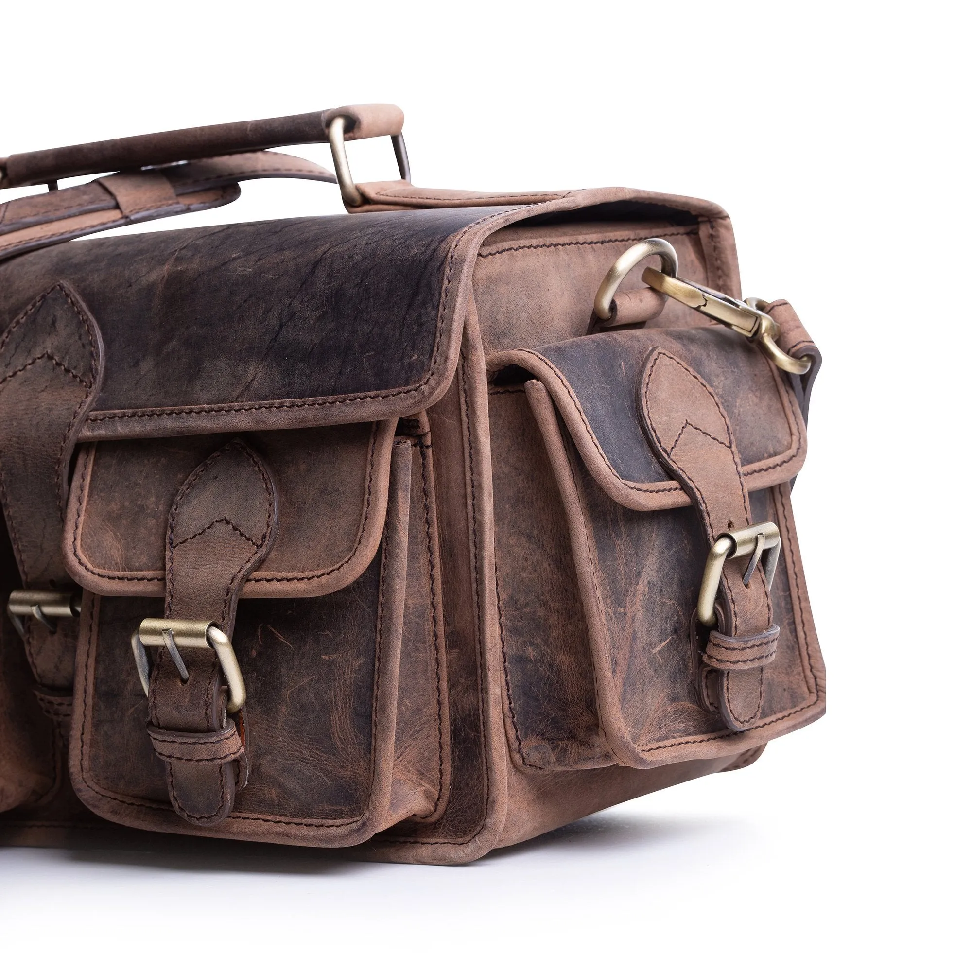 The Nixon Leather DSLR Camera Bag