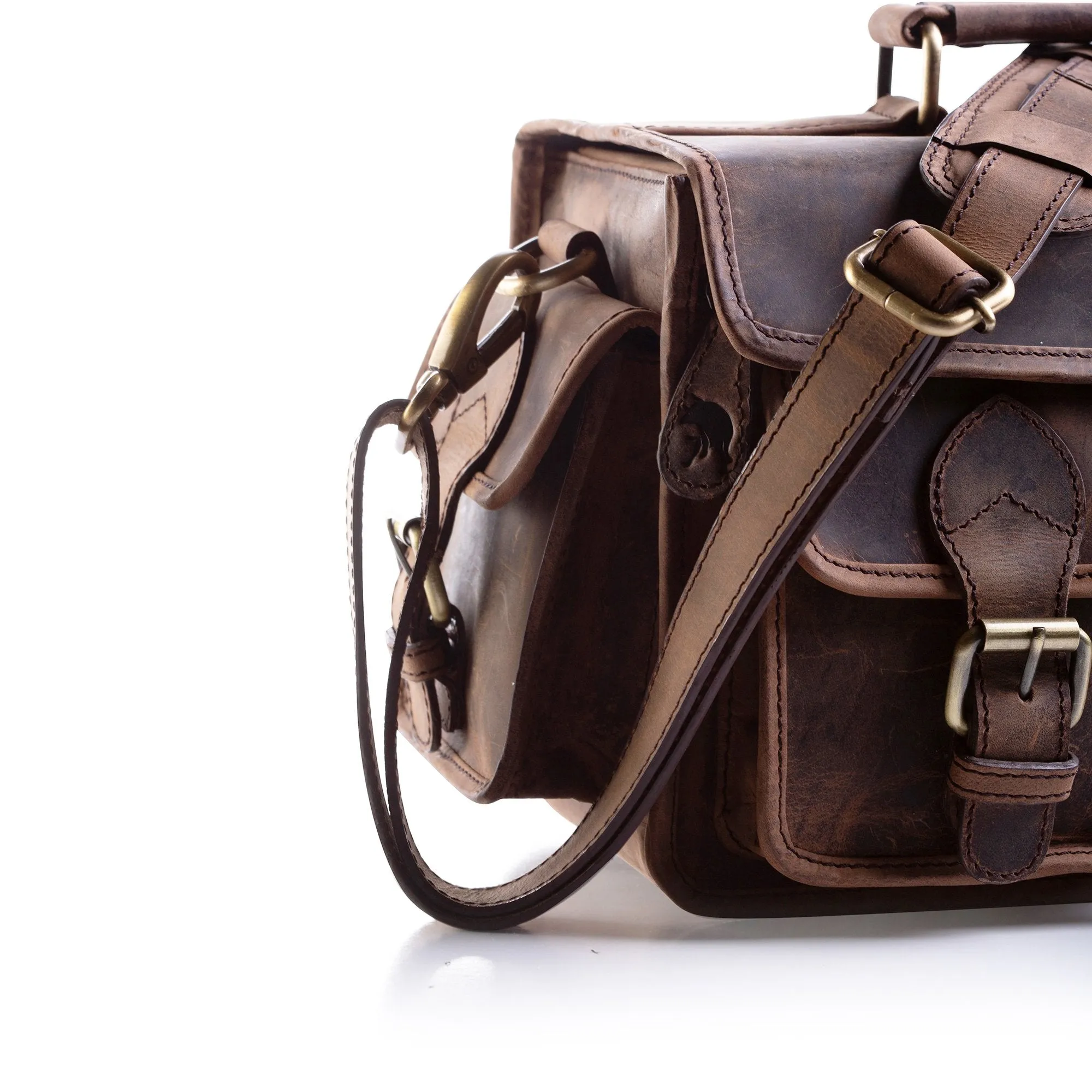 The Nixon Leather DSLR Camera Bag