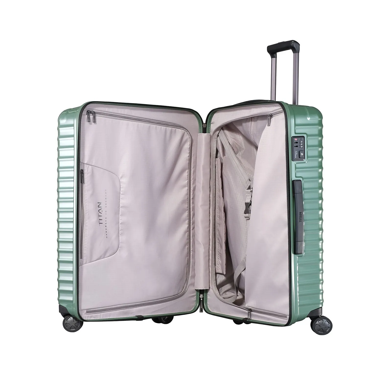 TITAN Litron 4w Trolley L - Grape Green