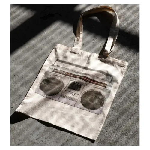 Tote Bag Recycled PET: Boom Box - Fydelity