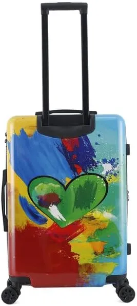 TUCCI Italy In Love II 24” Medium Hardside Checked Suitcase