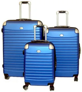 UpRight Hard Side (ABS) Spinner Luggage Light Weight - 3pc Set