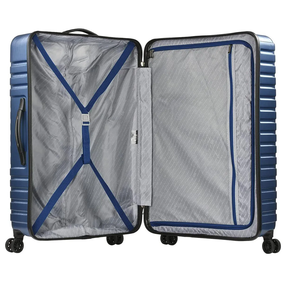 U.S. Traveler Boren Hardside Spinner Luggage With Aluminum Handle, Checked-Large