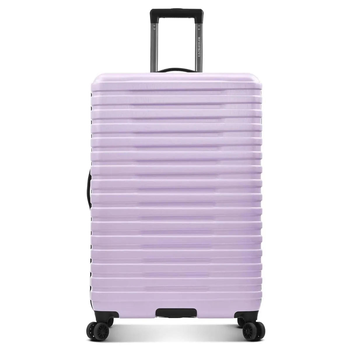 U.S. Traveler Boren Hardside Spinner Luggage With Aluminum Handle, Checked-Large