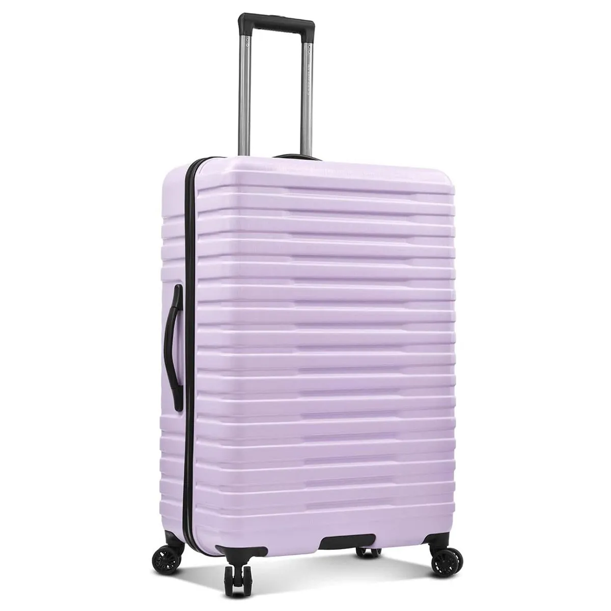 U.S. Traveler Boren Hardside Spinner Luggage With Aluminum Handle, Checked-Large