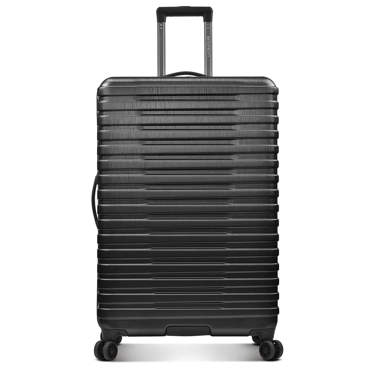 U.S. Traveler Boren Hardside Spinner Luggage With Aluminum Handle, Checked-Large