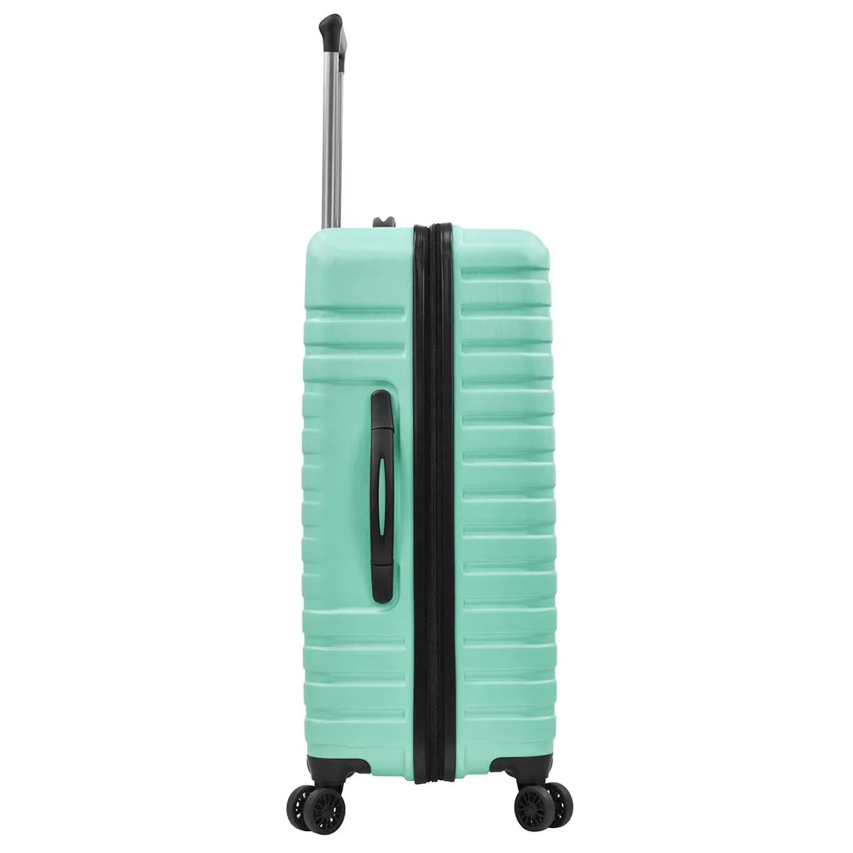 U.S. Traveler Boren Hardside Spinner Luggage With Aluminum Handle, Checked-Medium