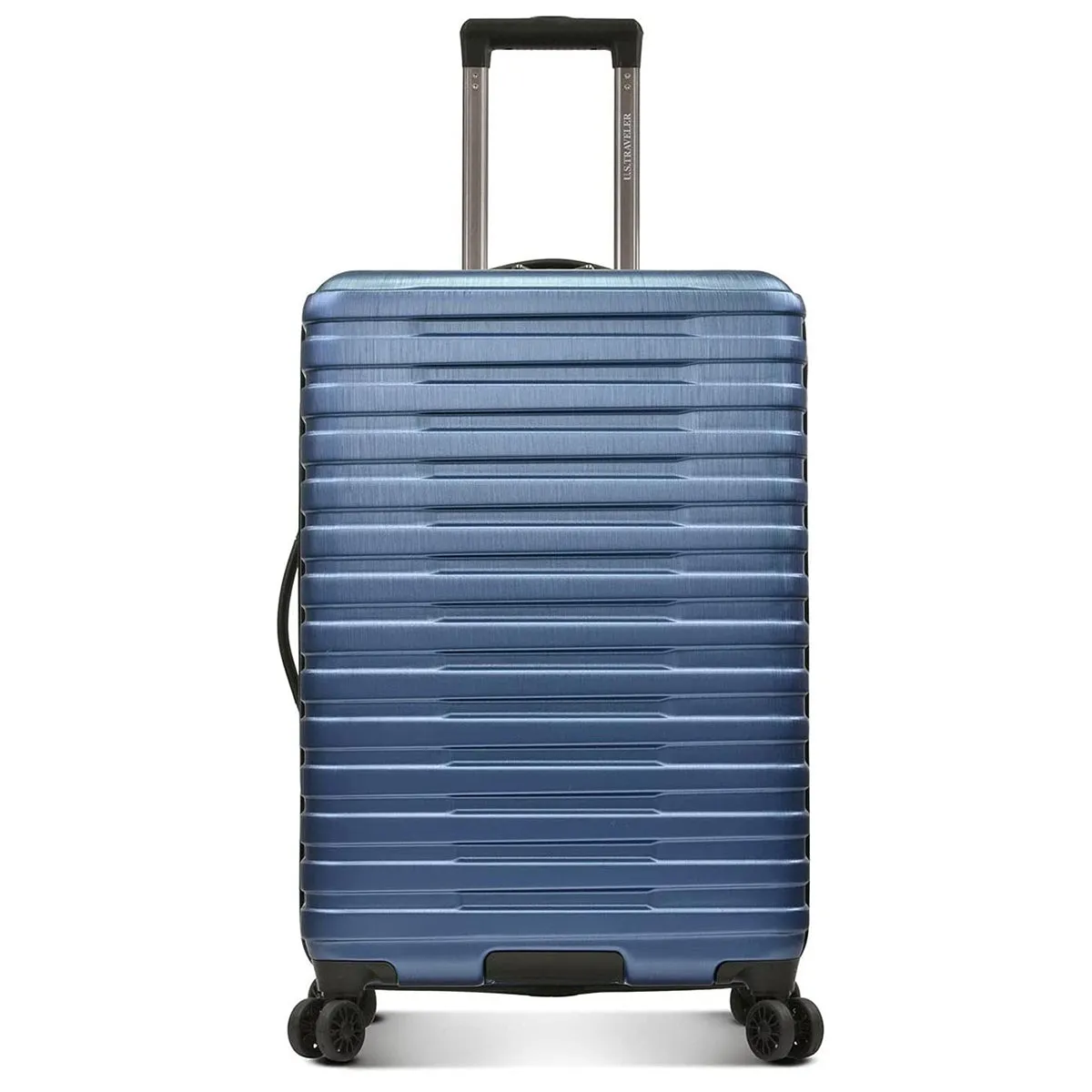 U.S. Traveler Boren Hardside Spinner Luggage With Aluminum Handle, Checked-Medium