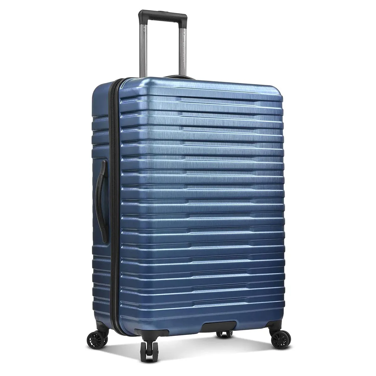 U.S. Traveler Boren Hardside Spinner Luggage With Aluminum Handle, Checked-Medium