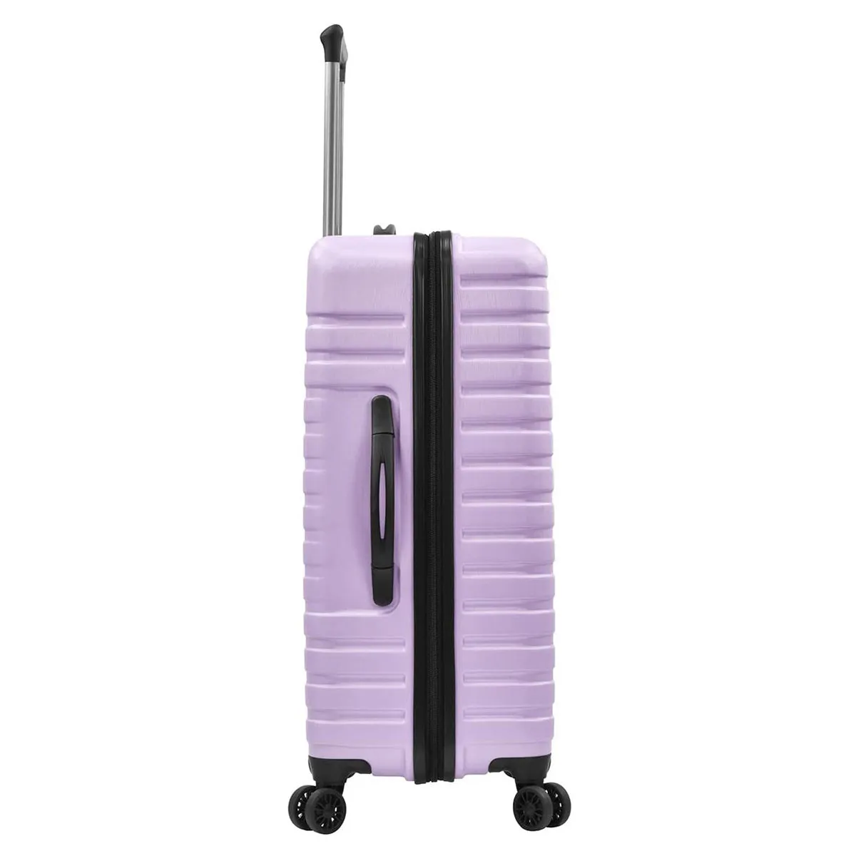 U.S. Traveler Boren Hardside Spinner Luggage With Aluminum Handle, Checked-Medium