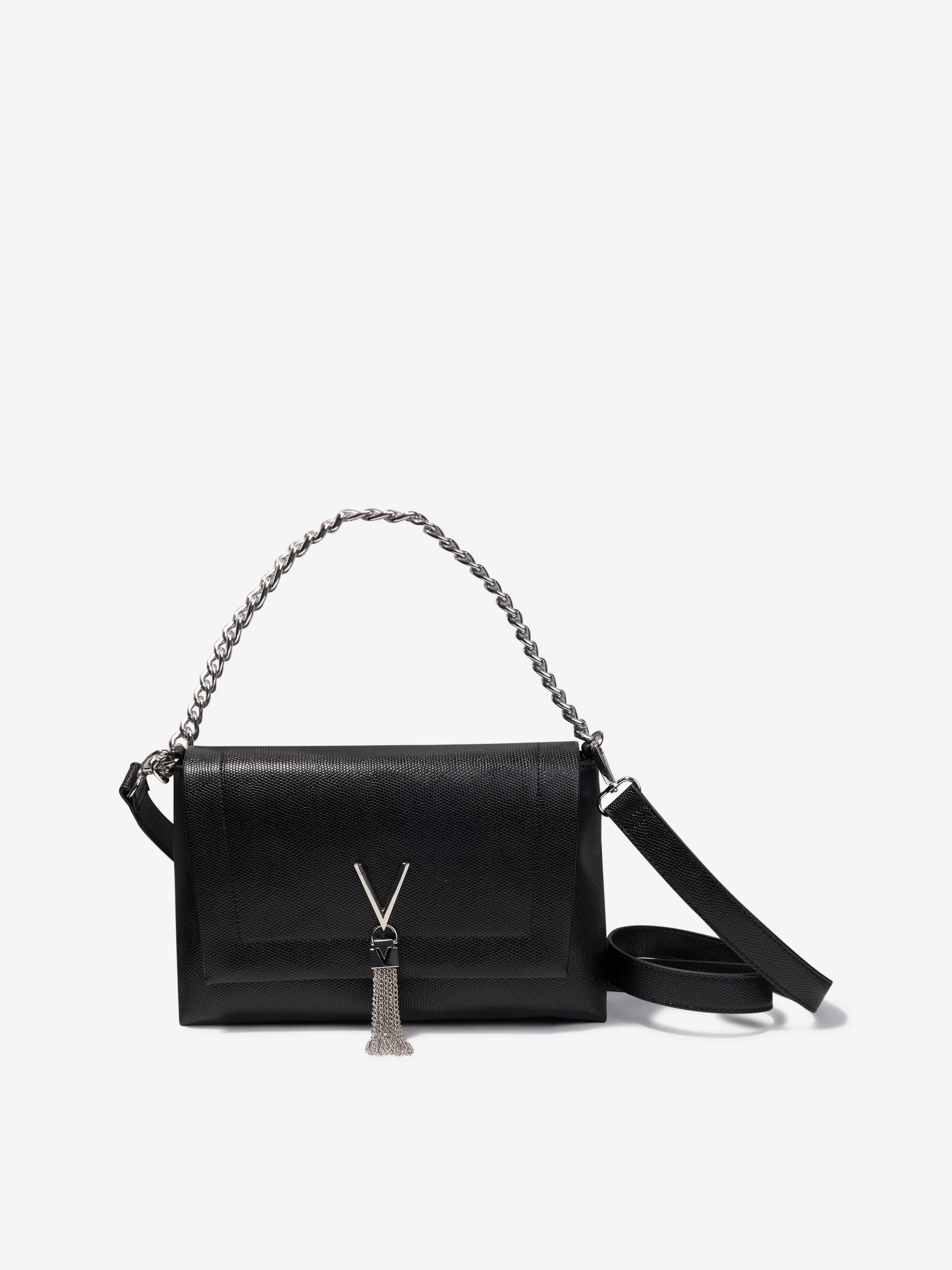 Valentino Girls Oceania Satchel Bag in Black