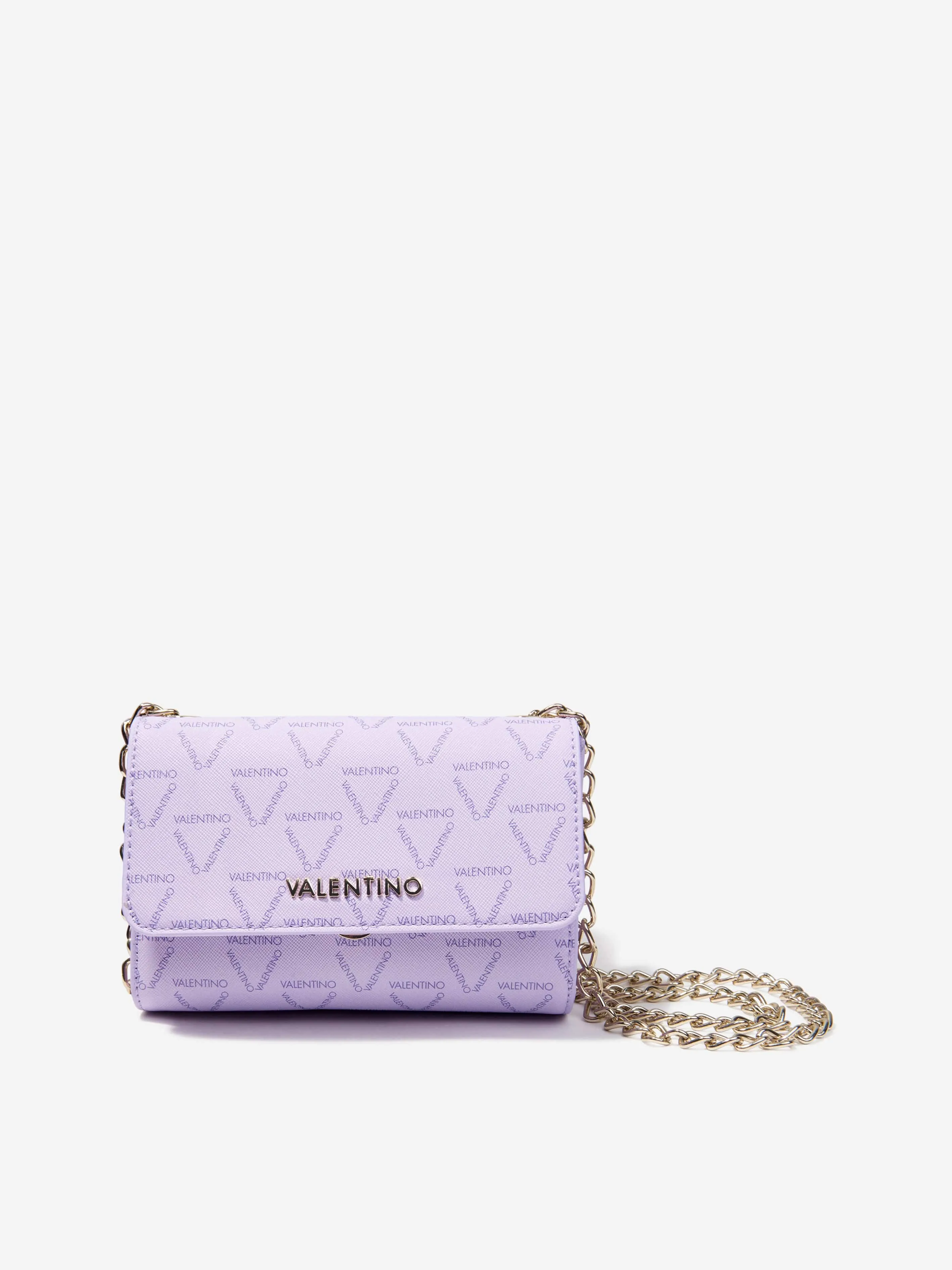 Valentino Girls Pretty Satchel Bag in Lilac