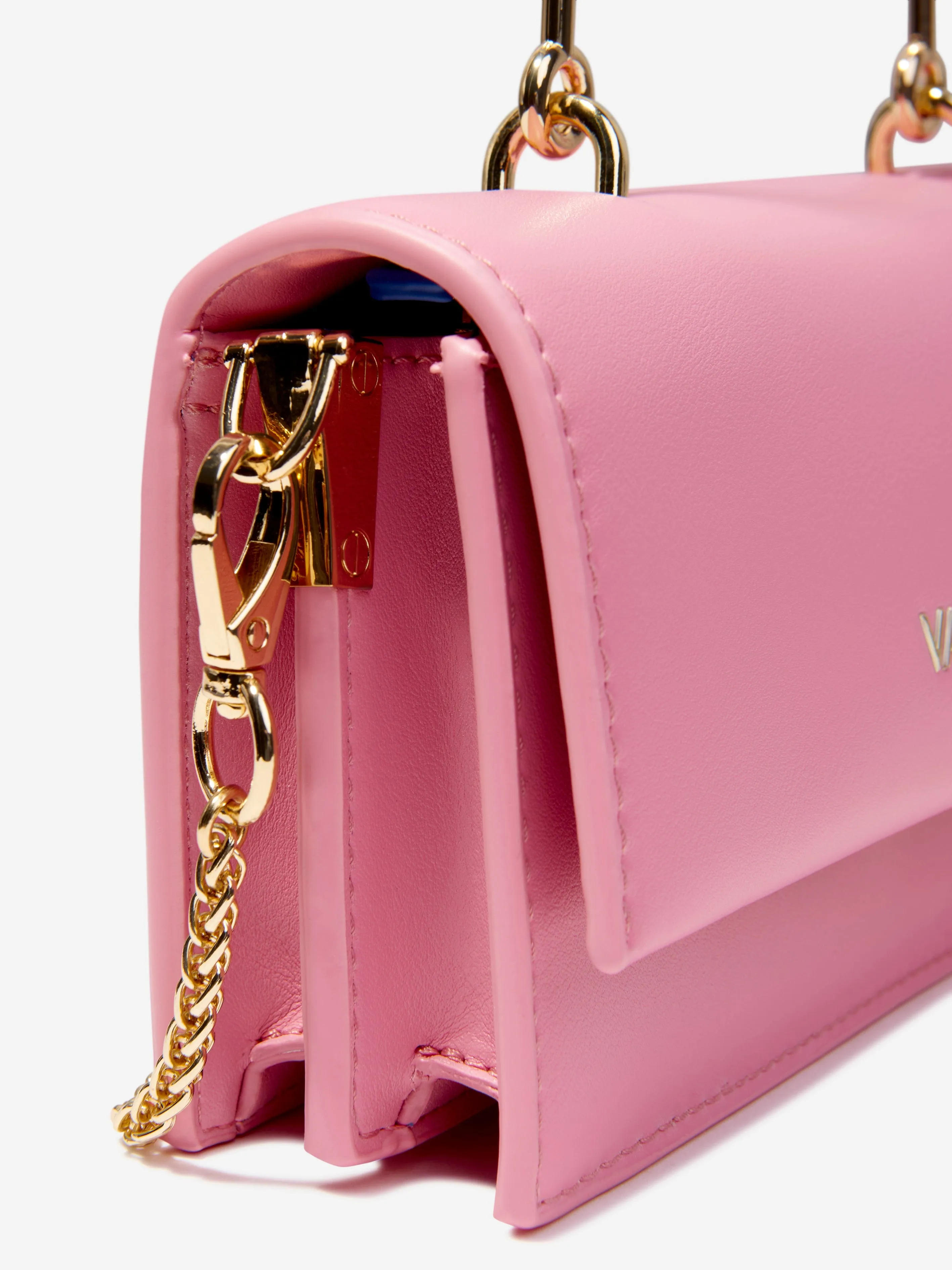 Valentino Girls Sand Satchel Bag in Pink