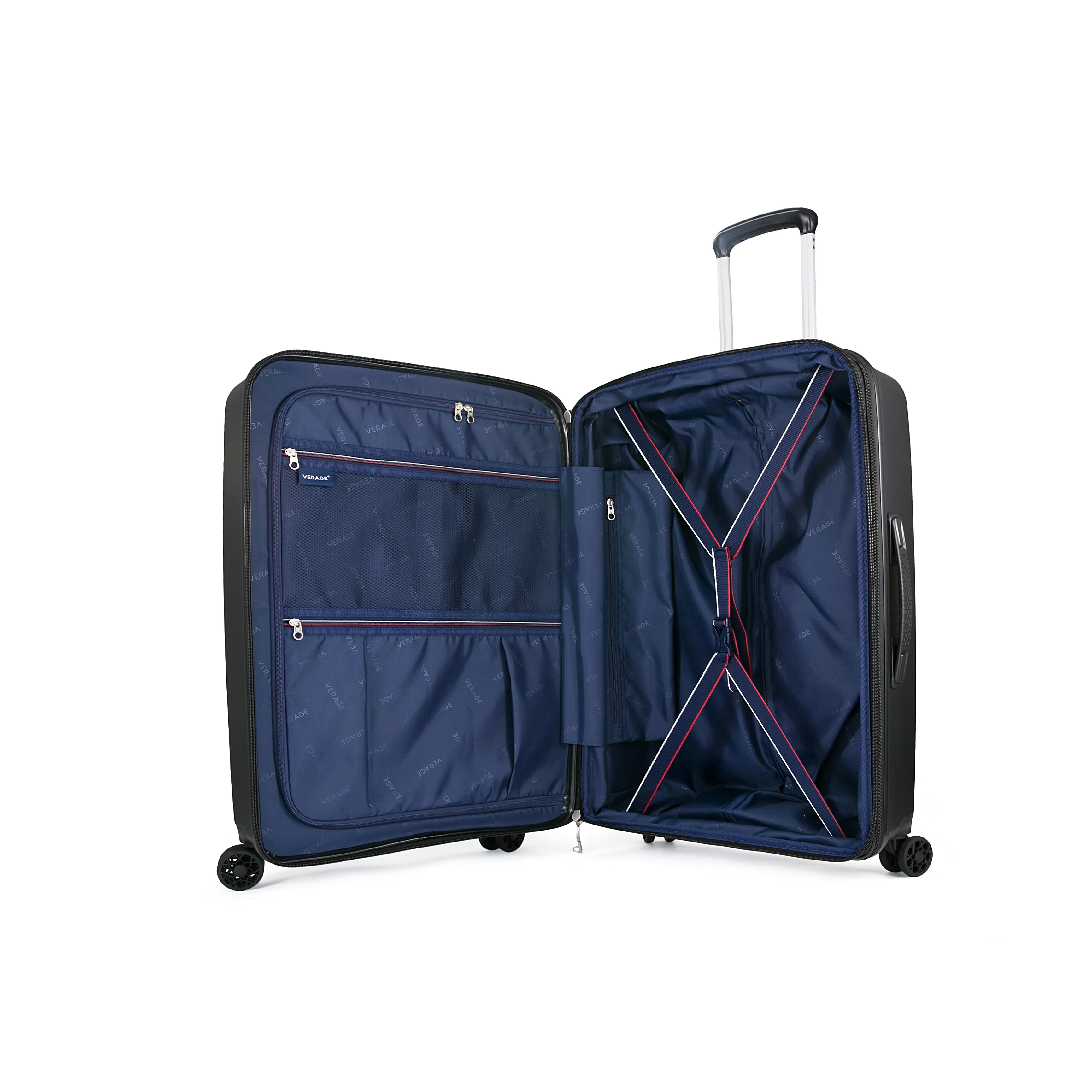 Verage Diamond Expandable 4 Wheel Spinner Luggage 24" Medium