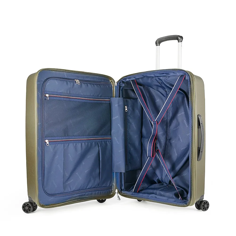 Verage Diamond Expandable 4 Wheel Spinner Luggage 24" Medium