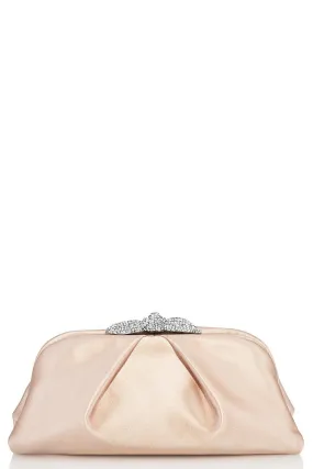 Very Bow Tie Crystal Clutch