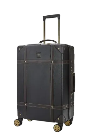 Vintage Medium Suitcase - Black