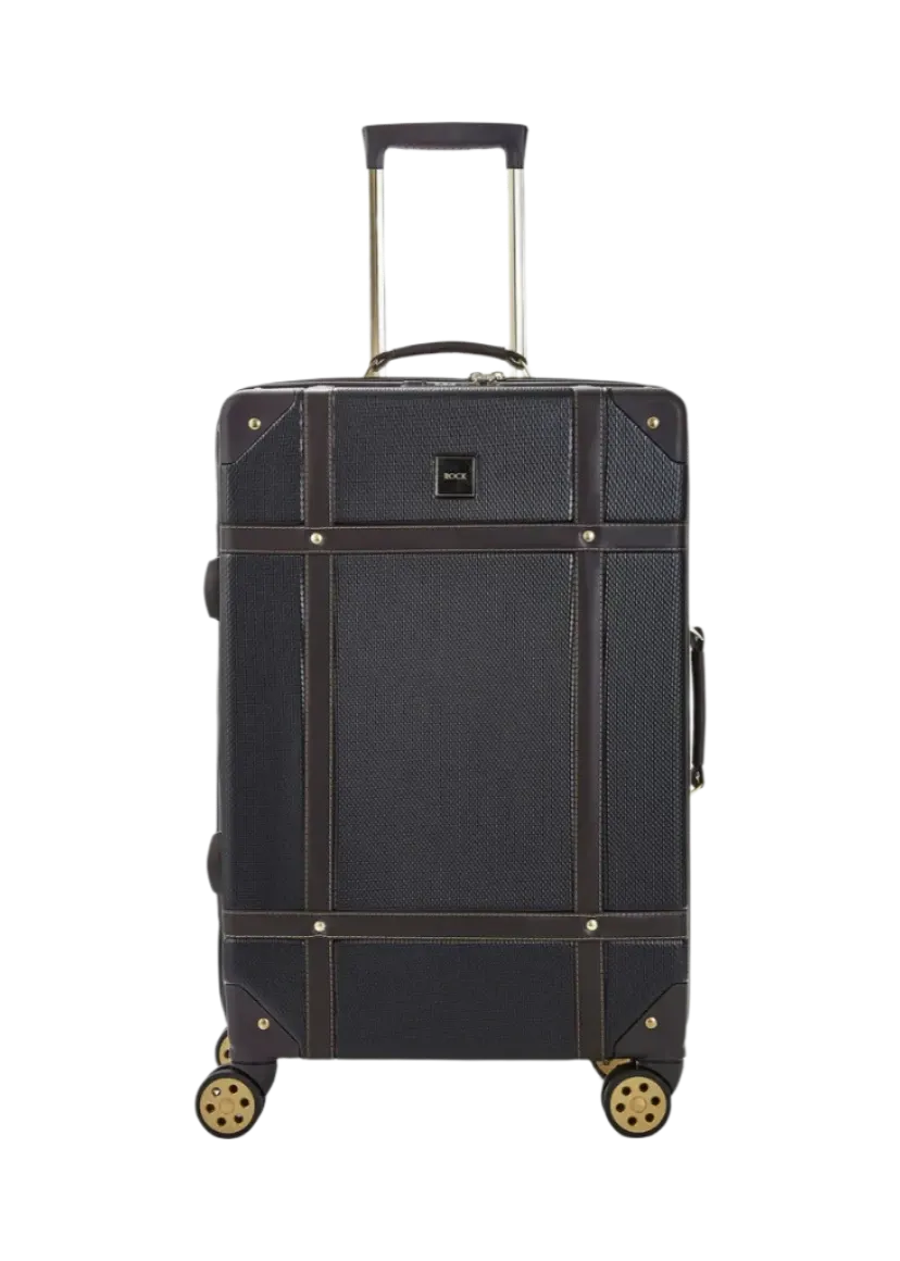 Vintage Medium Suitcase - Black