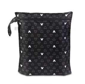 Wet Bag: Mickey Mouse Icon Black   White