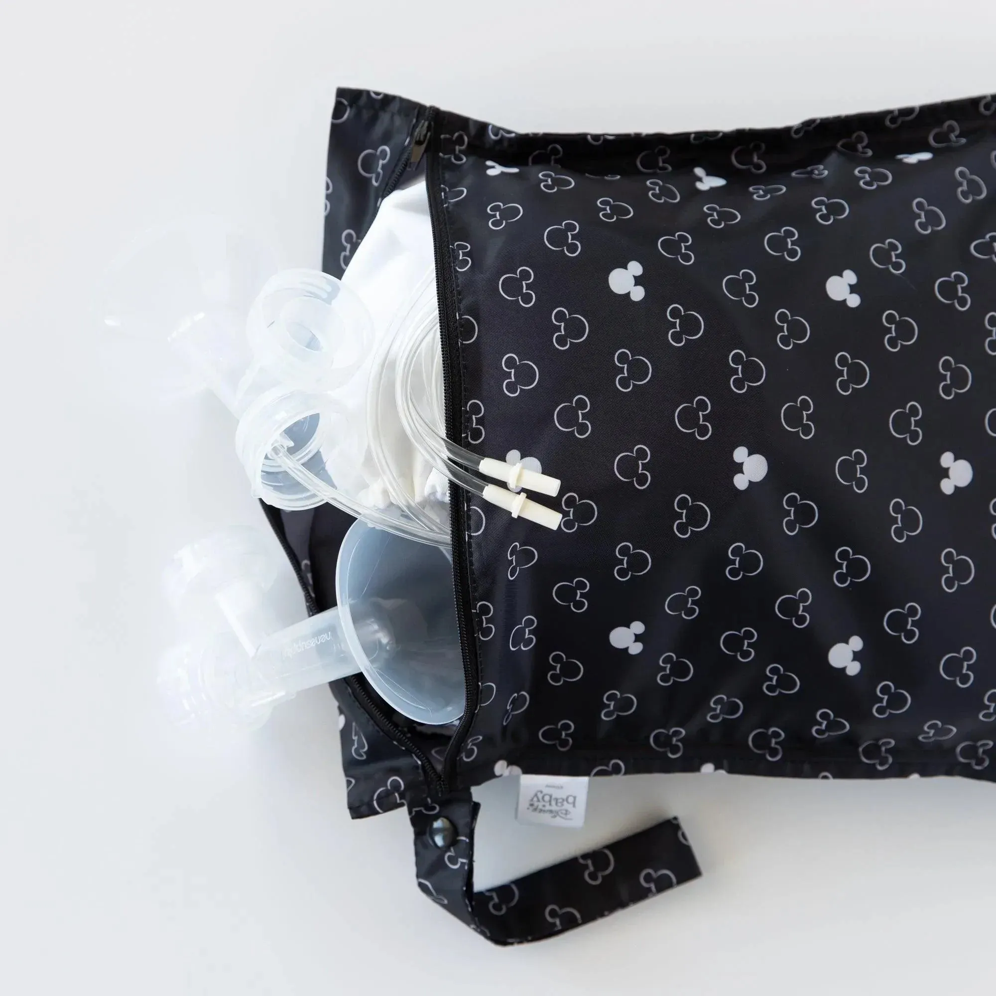 Wet Bag: Mickey Mouse Icon Black   White