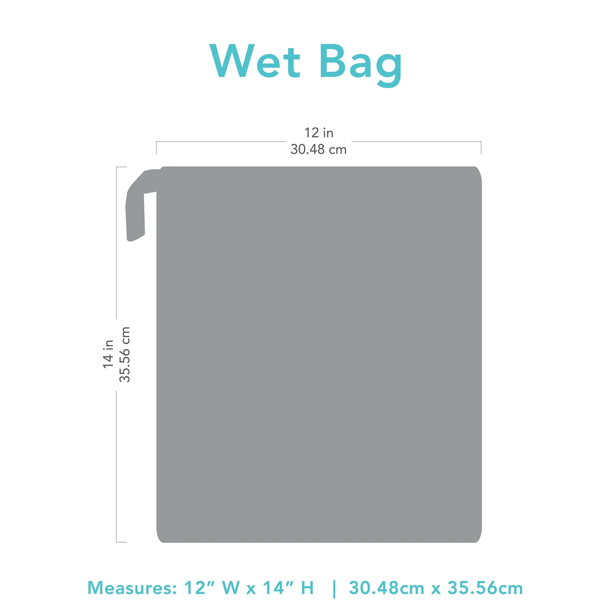 Wet Bag: Mickey Mouse Icon Black   White