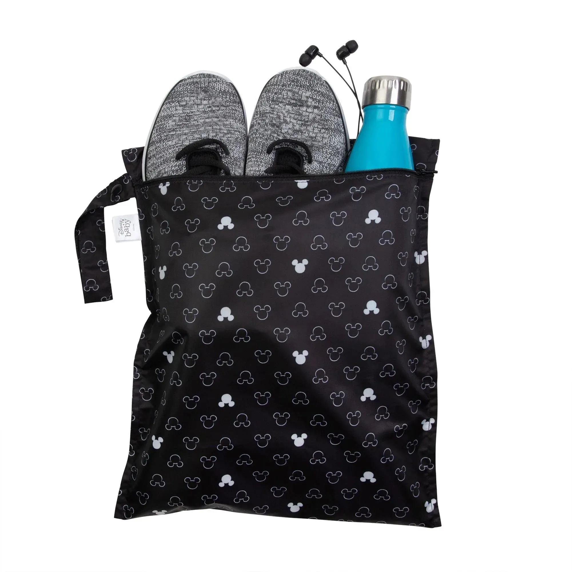 Wet Bag: Mickey Mouse Icon Black   White